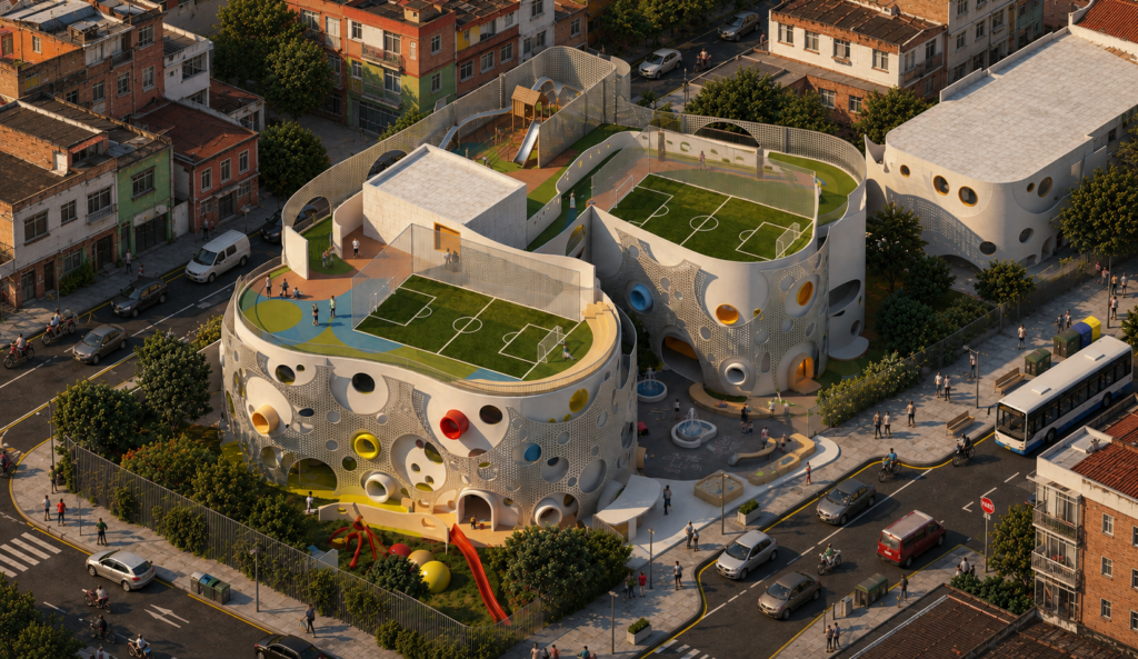 ondas del saber diseño proyecto arquitectónico o-arq